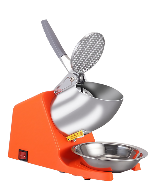 Professional Fully-Automatic Commercial Ice Crusher & Shaved Ice Machine with Stainless Steel 1kg/min Capacity