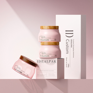 Maßgefertigter Kunststoff-PET-Kosmetiktiegel 240g mit Weithalsöffnung und Deckel für Körperbutter, Gesichtscreme, Lotion, Augencreme und Hautpflege - Product Image 5
