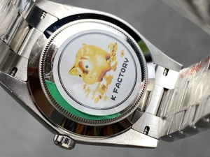 Luxury Super Quality Waterproof Mechanical Watch 40mm KF Factory 904l Steel 2836 Movement 228239 <b>Weight</b> 215g Black Diamond Watch - Product Image 5