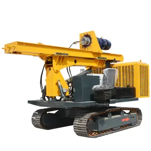 Vibratory Pile Driver Excavator Pile Drivers Driver Machine With Gps Ground Boring Micropile