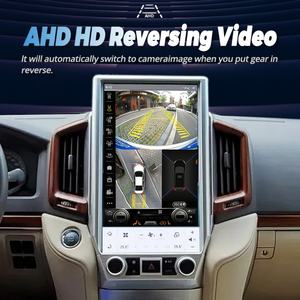 Radio para Auto de 13.6 Pulgadas con Pantalla Android 11, GPS, Carplay, Navegación, Reproductor Multimedia de Video para Toyota Land Cruiser 200 LC300 2016-2020 - Product Image 4