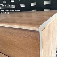Treppenstufen-Fliesen Porzellan Matt-Finish Abgerundete Kanten Integrierte Glasur Holzmaserung Rutschfest 10mm Dicke Stufenfliesen für Innenbereich