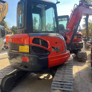 Macchinari da Costruzione Usati Kubota U55 Mini Escavatore Usato Kubota U55 Escavatore Usato da 5 Tonnellate - Product Image 1