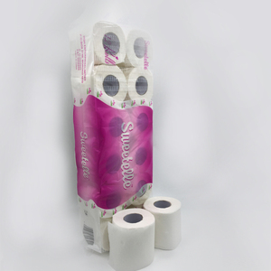 Al por mayor de baño blanco tejido de papel de 2 capas Hotel papel higiénico - Product Image 1