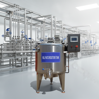 Machine de fabrication de yaourt, de fromage et de beurre, Fermenteur, Ligne de production de lait UHT, Machine de pasteurisation pour la transformation laitière