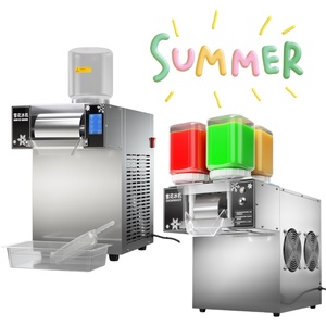 Machine <span class=keywords><strong>à</strong></span> Bingsu Coréen 4 Réservoirs pour Glace Pilée, Desserts Glacés, Glace au Lait et Glace Flocon de Neige aux Saveurs Mixtes - Product Image 1