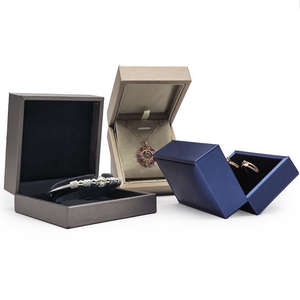 <span class=keywords><strong>Cajas</strong></span> de Cuero PU Negro Mate Hechas a Mano Disponibles con MOQ Bajo <span class=keywords><strong>para</strong></span> Joyería, Anillos, Collares, <span class=keywords><strong>Pulseras</strong></span>, Empaquetado <span class=keywords><strong>al</strong></span> <span class=keywords><strong>por</strong></span> <span class=keywords><strong>Mayor</strong></span> - Product Image 6