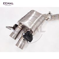 Système d'échappement Catback Valvetronic haute performance en titane Ecnal pour Bentley Flying Spur W12 6.0T 2005-2017