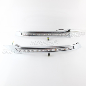 ไฟเดย์ไลท์ LED DRL แบบไดนามิก 2 ชิ้น พร้อมไฟเลี้ยวในตัว สำหรับ Toyota Vellfire ปี 2008-2015 อุปกรณ์ตกแต่งรถยนต์ - Product Image 4