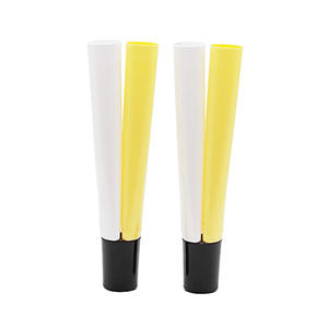 PE Crème Solaire CHAUDE Vide Cosmétique En Plastique Souple Soins de La Peau Crème Hydratante Pour Le Visage Double Twin <span class=keywords><strong>2</strong></span> en <span class=keywords><strong>1</strong></span> Tube - Product Image 1