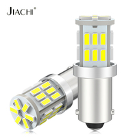 Ampoule LED BA9S T11 3014 à 30 SMD FPC pour éclairage intérieur de voiture, sans polarité, avec résistance intégrée, pour rouge