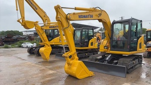 Mini-excavatrice hydraulique sur chenilles Komatsu PC60 d'occasion 6 tonnes du Japon à prix compétitif - Product Image 6