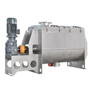 <b>Industrial</b> <b>Vacuum</b> Ribbon Blender Mixer for Chemicals Coating SUS304 Material Motor Pump 100L Capacity - Product Image 2