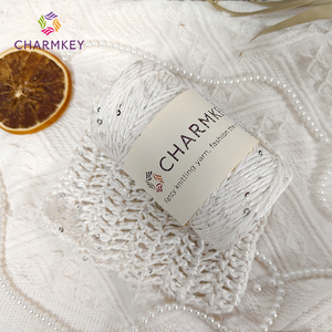 Fil de <span class=keywords><strong>raphia</strong></span> teint style AB fantaisie avec paillettes pour le tricot et le crochet de sacs et chapeaux d'été - Product Image 4