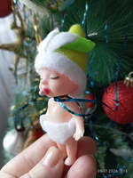 Boneka Bayi Kelinci Simulasi Tidur Dengan Lengan dan Kaki Dapat Digerakkan, Aksesoris Miniatur Rumah Boneka