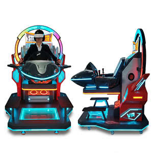 Simulateur de réalité virtuelle 5D 7D 9D pour cinéma VR, jeux de course automobile et de vol en intérieur, en métal, à usage commercial - Product Image 1