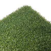 Gazon synthétique écologique et économique à 18 aiguilles, 30 mm, vert, en plastique souple, pour sols sportifs et greens de golf