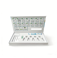 Boîte d'emballage personnalisée pour médicaments et peptides de 3 ml/10 ml avec fermeture magnétique, boîte en carton jetable pour flacons - Écologique et recyclable