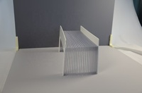 Soufflet de rail cnc à couvercle de protection coulissant, 1 pièce, guide pour machine