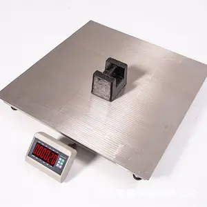 Una importante herramienta de pesaje indispensable para la producción industrial Báscula de plataforma TCS Báscula de plataforma de peso 1000kg