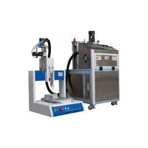 Roestvrijstalen Koeler Dubbel Platform Automatische Ab Lijm Mixer En Dispenser Automatische Lijm Dispenser Dispenser Machine Led