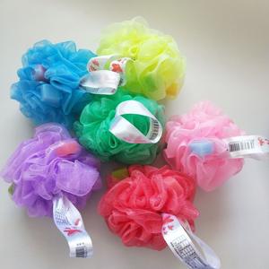 Boules de bain colorées, éponges de bain, fleurs de bain - 1 yuan la pièce en gros, 1 yuan par stand - Product Image 3