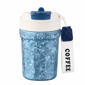 Premium Vacuum Insulated Titanium Coffee Mug Portable Double Wall Travel Tumbler Leak Proof Cup - Product Image 1