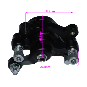 Étriers <span class=keywords><strong>de</strong></span> <span class=keywords><strong>frein</strong></span> à disque gauche + droit pour 2 temps 47cc 49cc Mini vélo <span class=keywords><strong>de</strong></span> poche chinois Dirt Kids ATV Quad Goped Scooter électrique Go Ka - Product Image 2