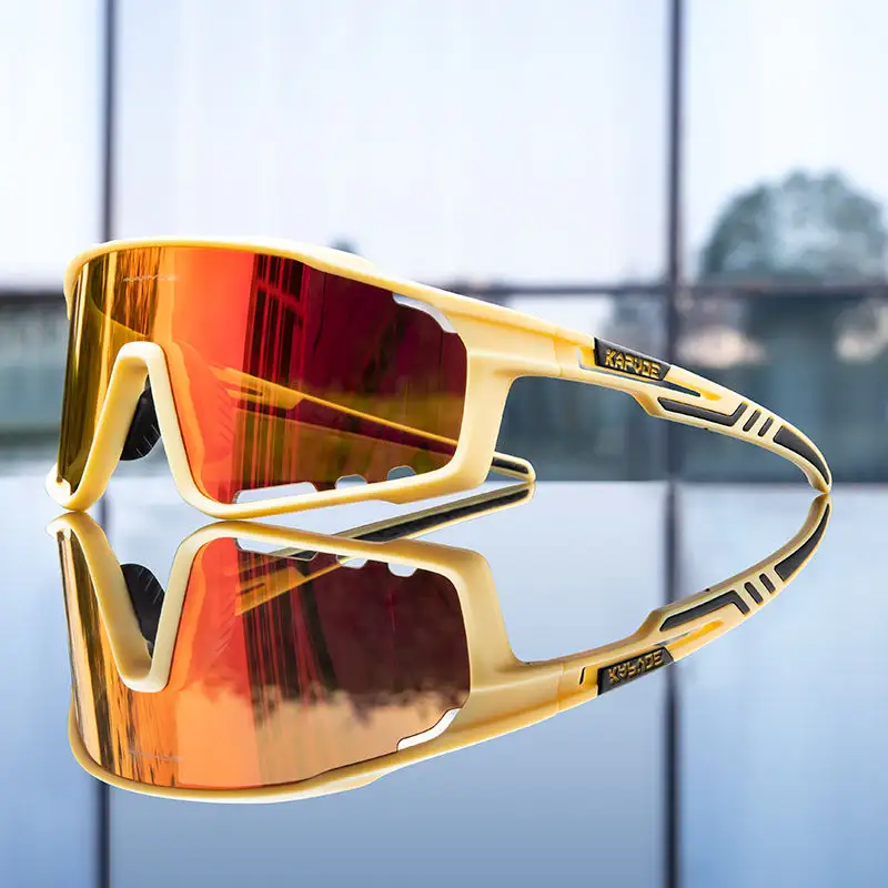 Mode Sonnenbrille Sport Radsport Sonnenbrille, TR90 UV400 Schutz für Frauen Sommers port Brillen Fahrrad brille 2 Gläser zum Reiten