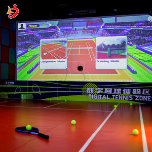 Juego de fitness de realidad <span class=keywords><strong>virtual</strong></span> interactivo Simulador DE TENIS AR que funciona con monedas Máquina de parque de atracciones - Product Image 4