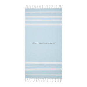 Serviette de plage Peshtemal dos éponge-Collection Terryback en gros serviette de plage 100% coton bain turc - Product Image 1