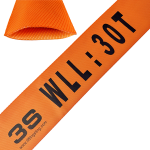 <span class=keywords><strong>Eslinga</strong></span> Protectora <span class=keywords><strong>Tubular</strong></span> de Poliéster de Alta Resistencia con Diseño de Funda Protectora para Eslingas de Elevación Redondas - Product Image 6