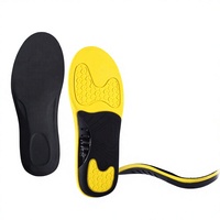 Semelles orthopédiques pour hommes pour pieds plats - Tissu antibactérien, absorption des chocs, coussin d'air, confortables pour la position debout