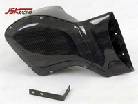 Boîte à air en fibre de carbone de style KS 2008-2015 pour MITSUBISHI LANCER EVOLUTION EVO X EVO 10