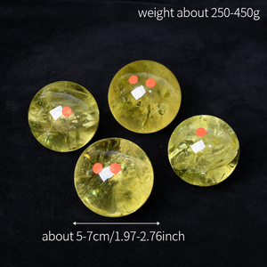 Esfera de Citrino Natural de Alta Calidad, Cristal Pulido, para Reiki y Feng Shui - Product Image 3