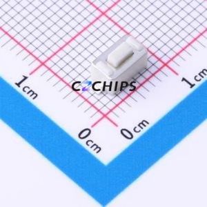 TSB013A4313A Tactile Switch SMD,6x3.5mm Switch Rectangle Button 1.3N Vertical Mount 6mm - Product Image 1