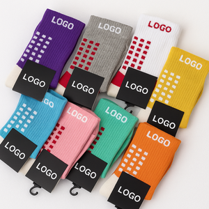 Custom Athletic Crew <strong>Socks</strong> With Breathable Moisture Wicking Cotton Nylon Spandex Blend - Product Image 1