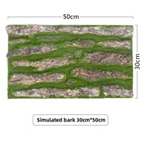 Écorce d'arbre artificielle décoration tuyau couverture colonne de vidange véritable écorce d'arbre aménagement paysager réaliste faux arbre écorce couverture décoration