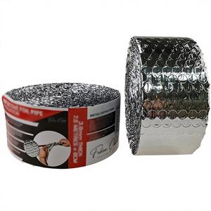 Petit rouleau de film isolant thermique en aluminium avec bulles d'air pour la protection des tuyaux d'eau chaude 0,15*7,5 <span class=keywords><strong>m</strong></span>ètres - Product Image 1