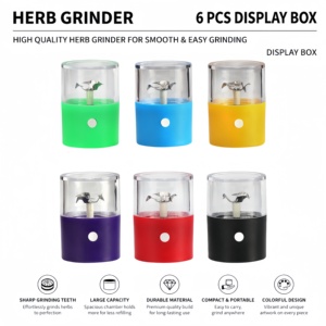 Wholesale Powerful Portable Small Electric <b>Herb</b> <b>Grinder</b> Backwoods Plastic <b>Grinders</b> Smoking Accessories - Product Image 1