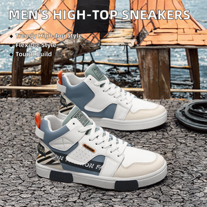 Zapatos Deportivos Casuales para Hombre, Tallas 39-48, con Cordones, de PU, Estilo Moderno y Versátil - Product Image 2