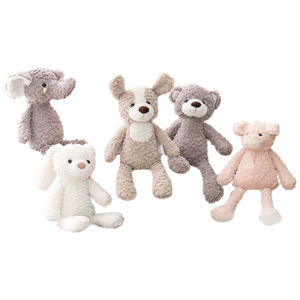 Vente en gros super doux nouveau bébé mignon animaux en peluche mouton ours grenouille agneau lapin <span class=keywords><strong>vache</strong></span> couette brodé chaud - Product Image 1