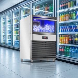 nightclub <b>ice</b> machine wholesale commercial <b>ice</b> machine stainless steel beverage cube <b>ice</b> freestanding <b>ice</b> <b>maker</b> NES-60C-P - Product Image 1