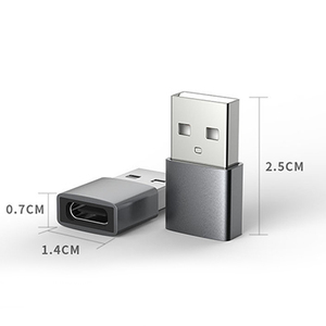 Adaptador de teléfono para Huawei para iPhone para <span class=keywords><strong>Samsung</strong></span> y para material de aleación de aluminio de Google con interfaz de hierro niquelado - Product Image 1