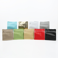 Recyclebare Custom Vlakke Bodem Aluminiumfolie Plastic Ziplock Koffiezakken Rits Koffie Verpakking Tassen Koffie Zakje Met Ventiel