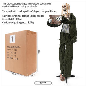 Espectacular Esqueleto Camarero Eléctrico con Efectos de Sonido <span class=keywords><strong>para</strong></span> Halloween, Figura Animada Luminosa <span class=keywords><strong>para</strong></span> Fiestas - Product Image 3