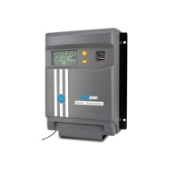 Contrôleur de charge solaire MPPT 40A OEM/ODM de haute qualité, régulateur PWM 12V 24V avec écran LCD et double USB pour kit d'énergie solaire