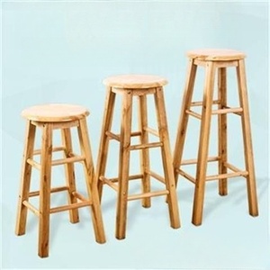 Katı meşe Bar taburesi Minimalist yüksek sandalye Modern Bar sandalyesi resepsiyon masası sandalye uzun boylu dışkı hometicari kullanım için - Product Image 4