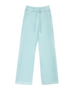 Pantalon large pour femme <span class=keywords><strong>G123</strong></span>, pantalon de sport ample à taille haute, pantalon droit, chaud et décontracté avec doublure en polaire - Product Image 1