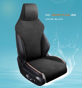 Pour BYD siège de voiture accessoires d'usine conception mignonne coussin de siège avant en cuir PU <span class=keywords><strong>Honda</strong></span> Accord Fit coupé modèles Auto accessoire - Product Image 3